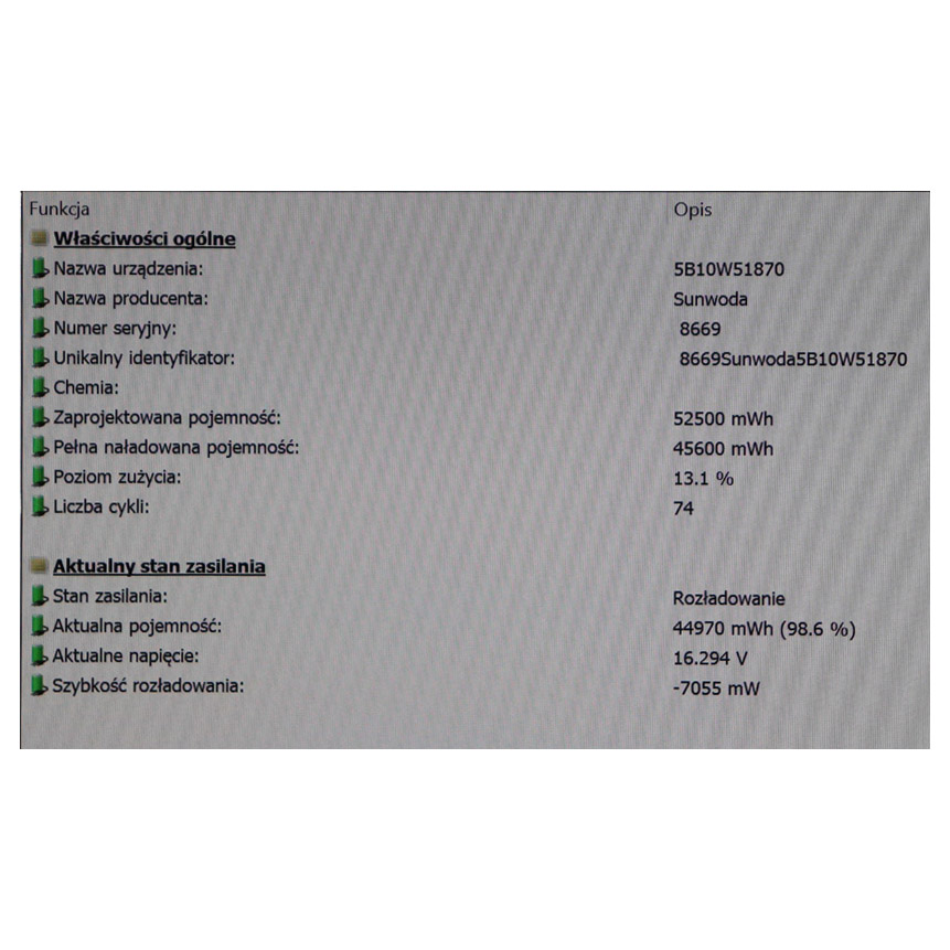 Battery Lenovo ThinkPad T16 P16s 1st 2nd gen