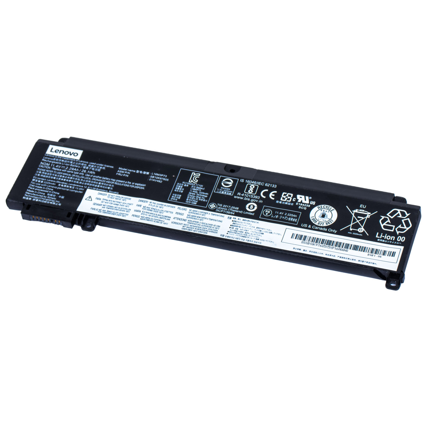 Internal battery Lenovo ThinkPad T460s T470s 01AV462