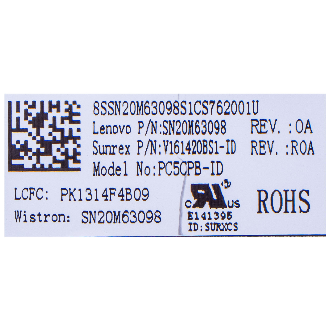 US backlit keyboard Lenovo IdeaPad 330-15 ICH