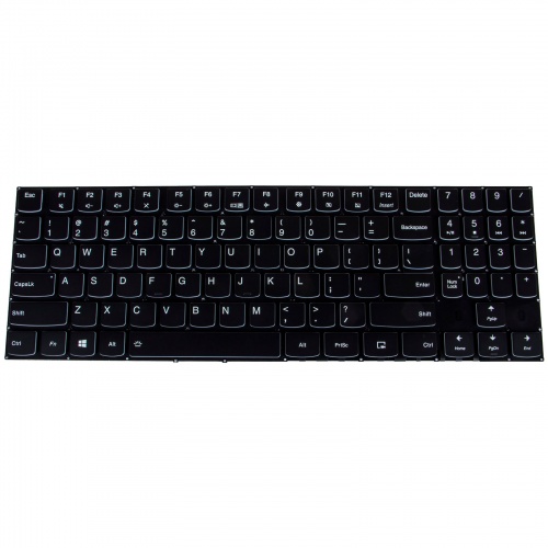 Backlit keyboard QWERTY Lenovo Legion Y540 17 white