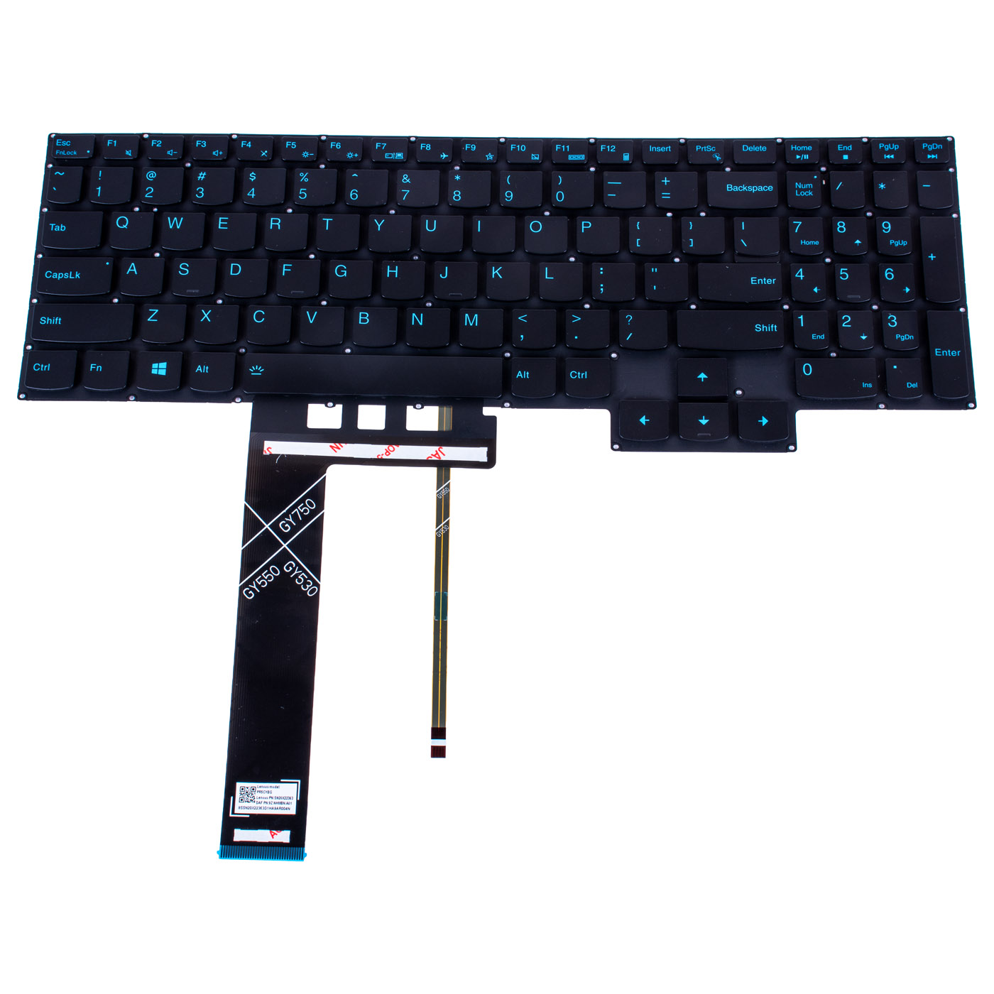 Keyboard Lenovo Legion 5 17 ITH6 ACH6 blue
