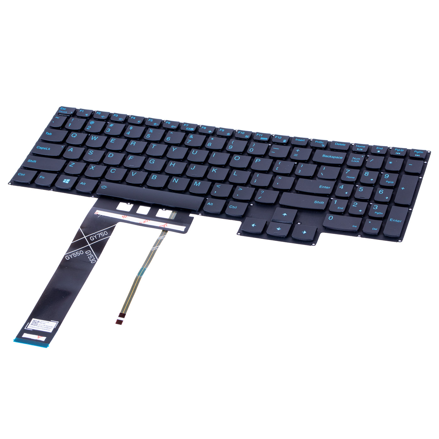 Keyboard Lenovo Legion 5 17 ITH6 ACH6 blue