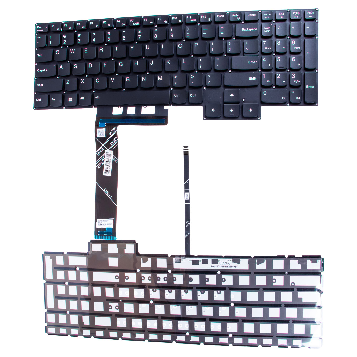 Lenovo Legion 5 15 17 ITH6 ACH6 Keyboard Gaming 3 15