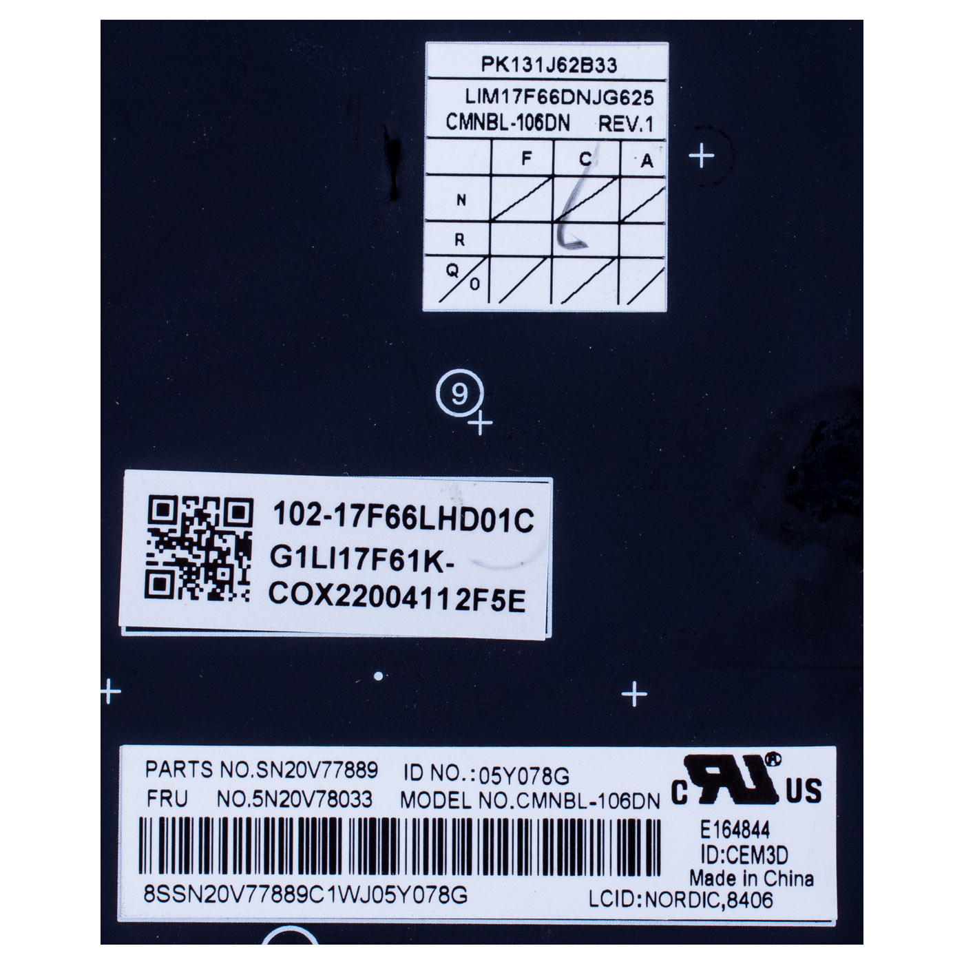 Keyboard Lenovo Thinkpad T15 P15s 1st 2nd