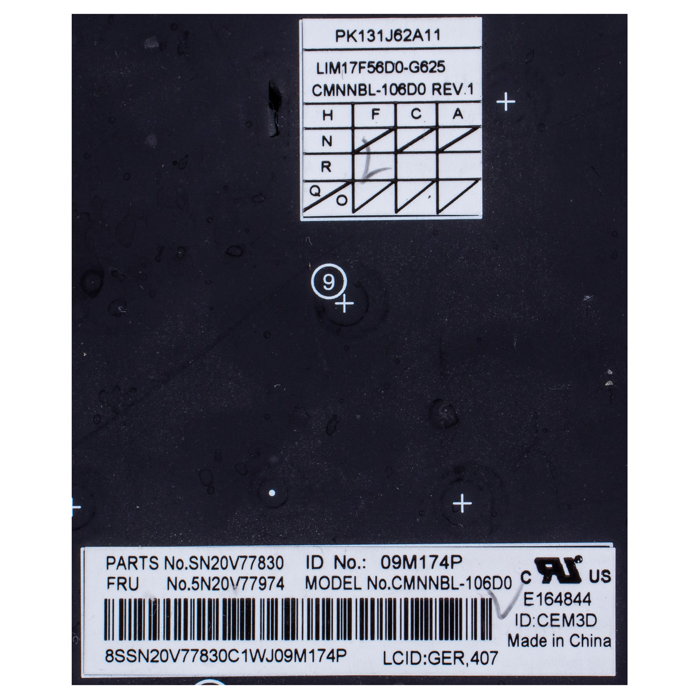 Keyboard Lenovo Thinkpad T15 P15s 1st 2nd