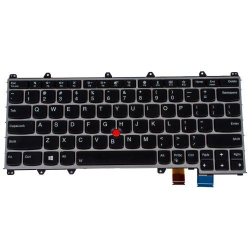 Keyboard Lenovo ThinkPad Yoga 260 370 X380 silver