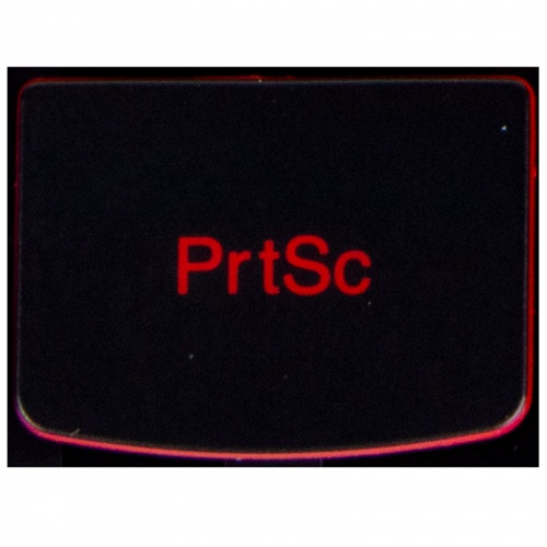 PrtSc Key Lenovo Y530 Y540 red backlit