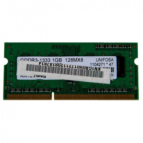 RAM DIMM 1 GB SODIMM DDR3 10600s ELPIDA