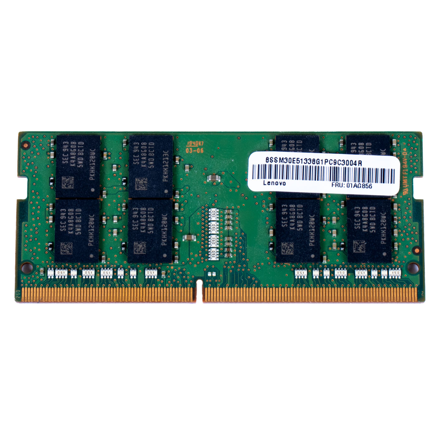 RAM DIMM 16 GB SODIMM DDR4 2Rx8 PC4 2666V