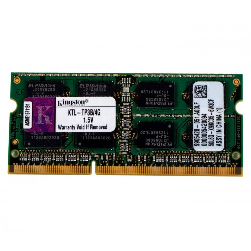 RAM DIMM 4 GB SODIMM DDR3 10600s KINGSTON