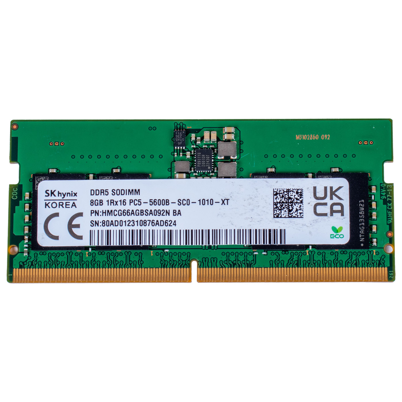 8 GB SODIMM DDR5 RAM PC5-5600B Hynix