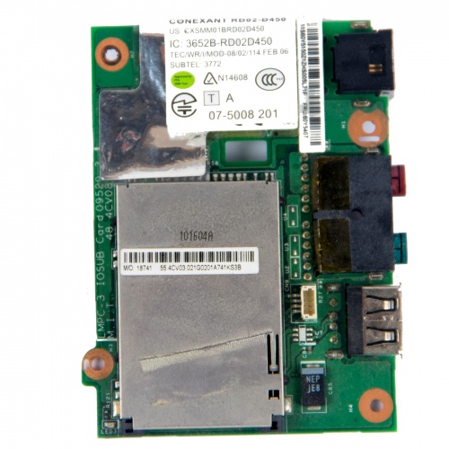 USB audio card Board Lenovo ThinkPad X201T 60Y5407