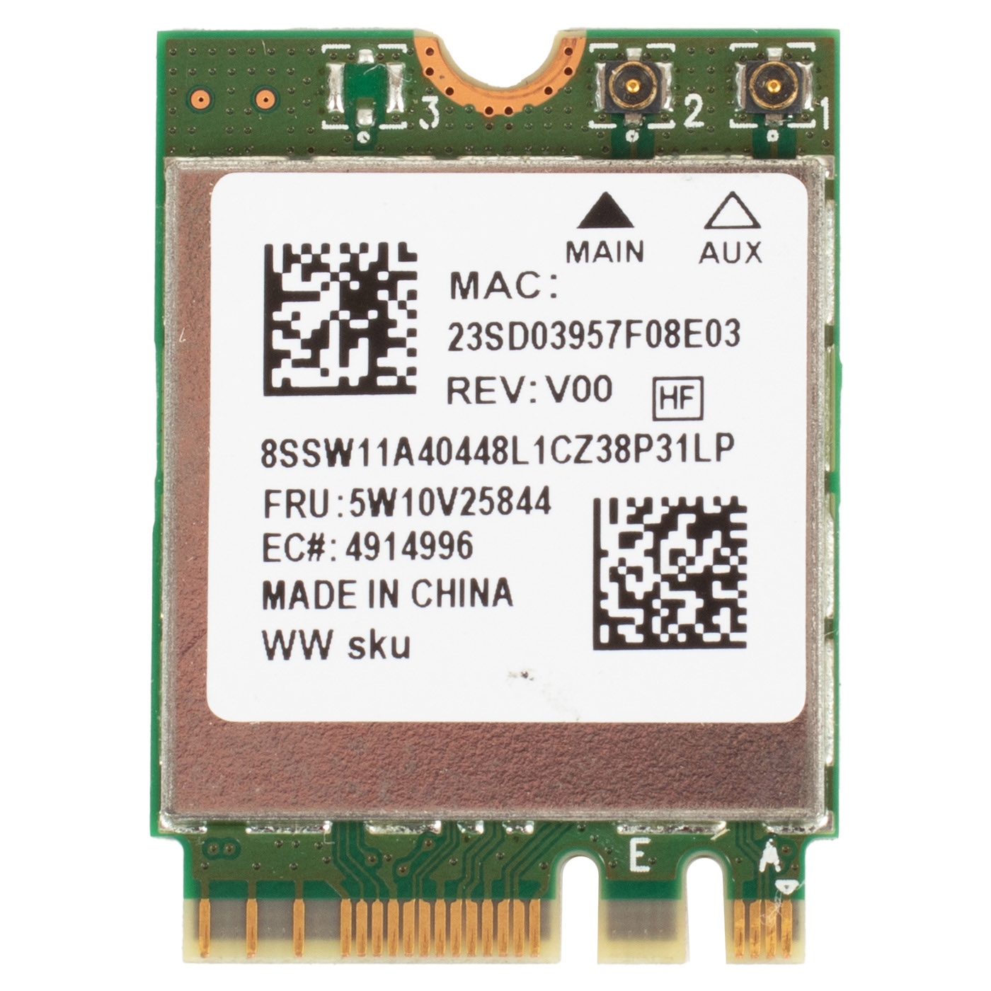 Lenovo WiFi Module 8852BE E14 E15 Thinkbook