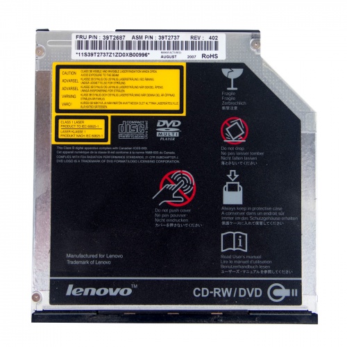 Combo drive CDRW DVD Lenovo ThinkPad T60 T61 39T2687