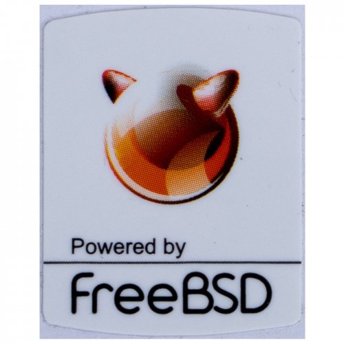 Powered by FreeBSD sticker 19 x 24 mm
