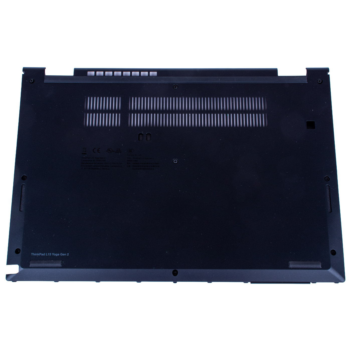 Bottom base cover Lenovo ThinkPad L13 Yoga 2nd black
