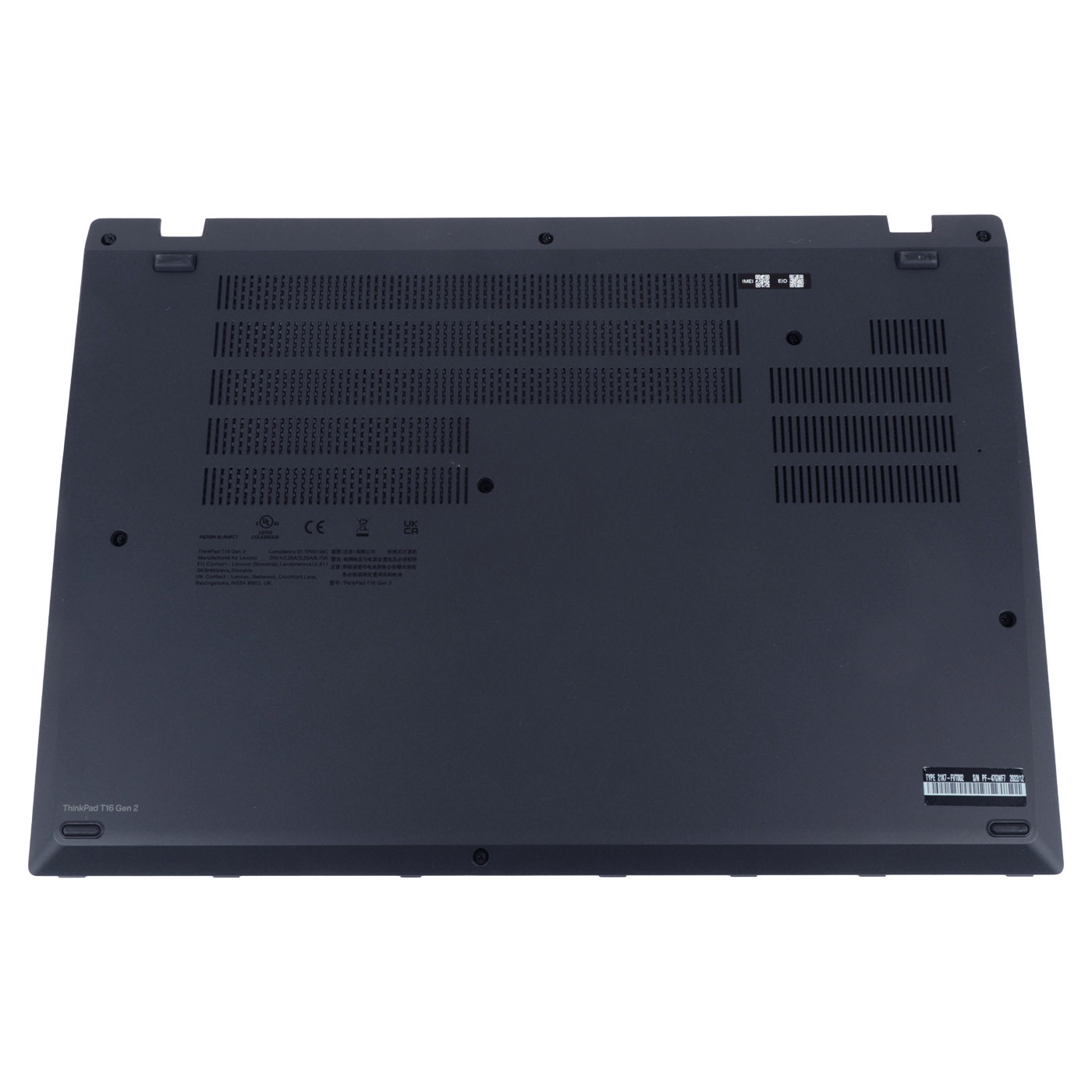 Lower case Lenovo ThinkPad T16 2nd gen UMA