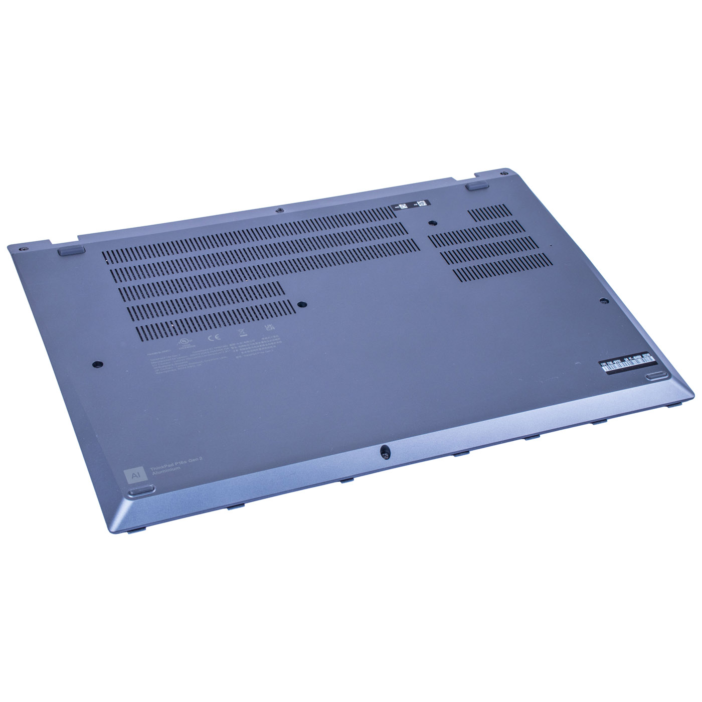 Lenovo ThinkPad P16s 2nd gen lower case silver