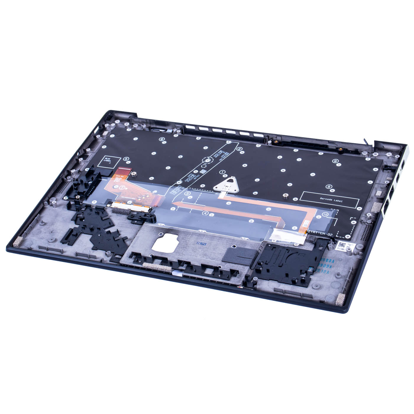 Palmrest keyboard Lenovo ThinkPad X1 Carbon 9th 2021 WLAN