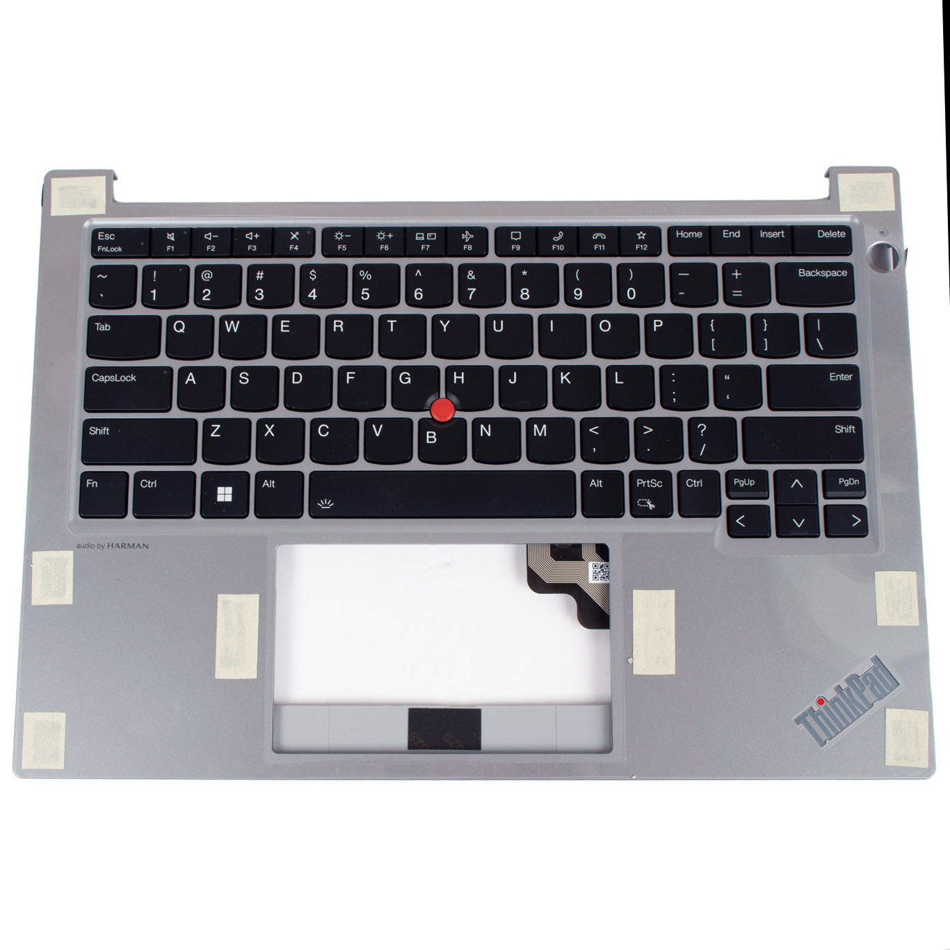 Lenovo ThinkPad E14 6th gen silver keyboard palmrest