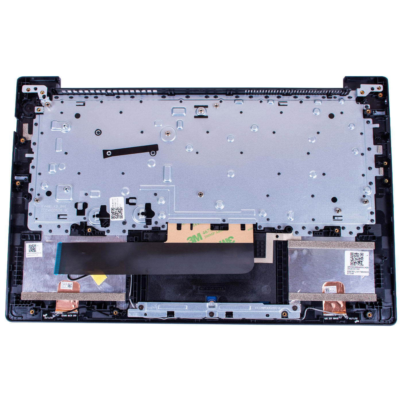 Palmrest keyboard Lenovo Ideapad V14 4th AMN gray