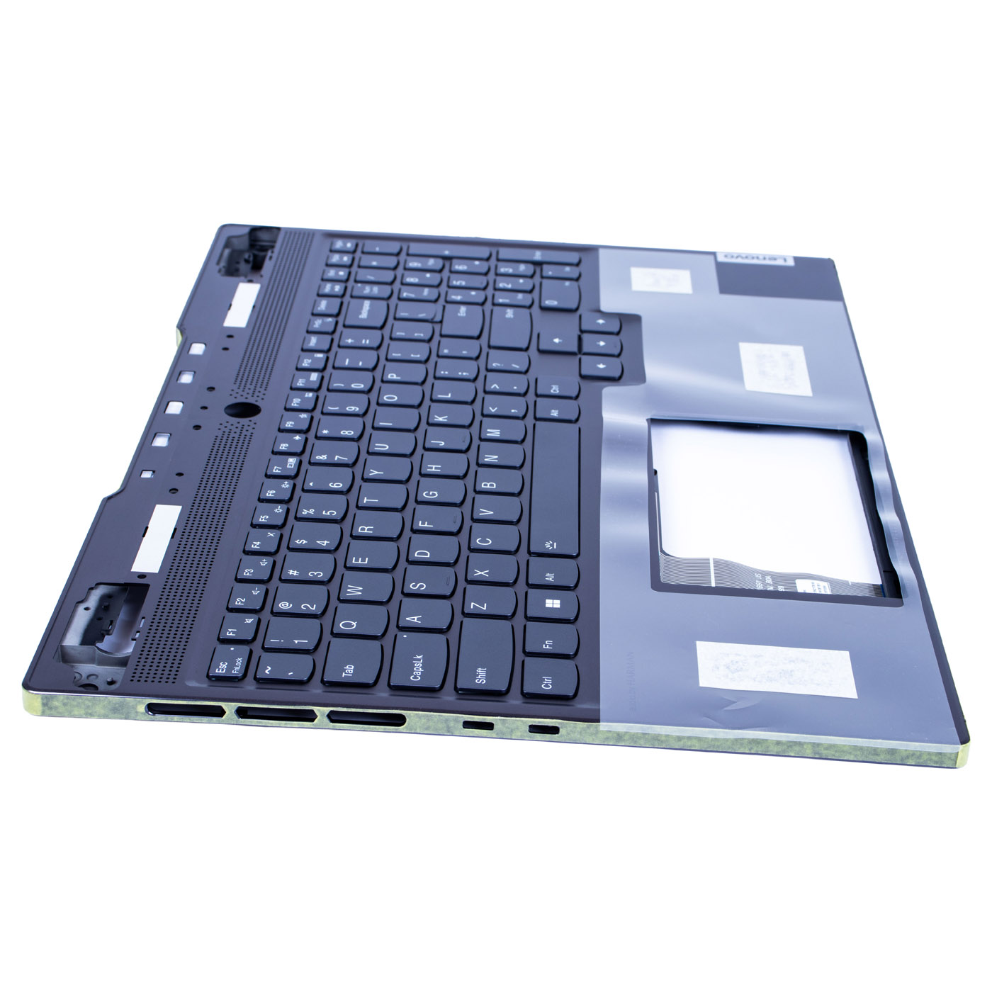 Lenovo Legion S7 16 ARHA7 black keyboard palmrest