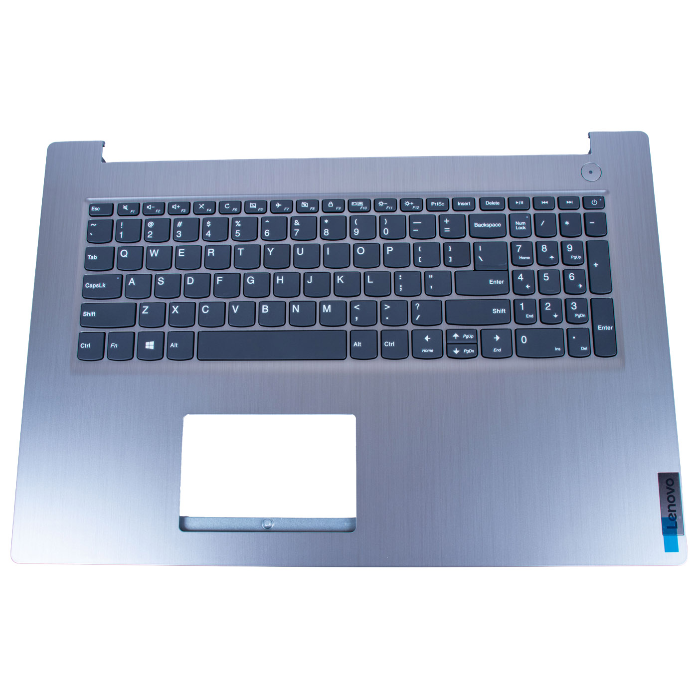 Palmrest keyboard Lenovo IdeaPad 3 17 IIL05 silver
