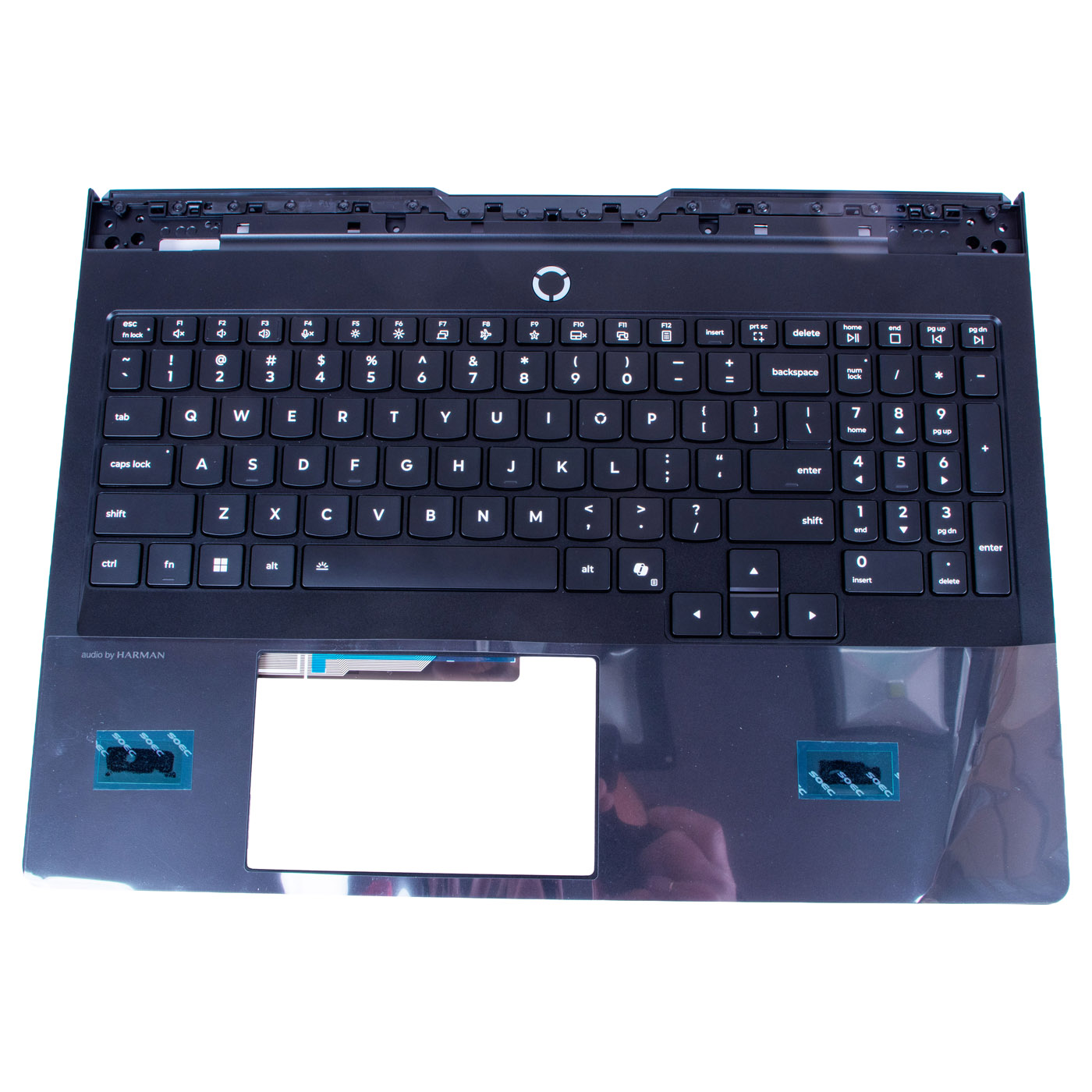 Backlit keyboard palmrest Lenovo Legion PRO 5 16 IRX10 black