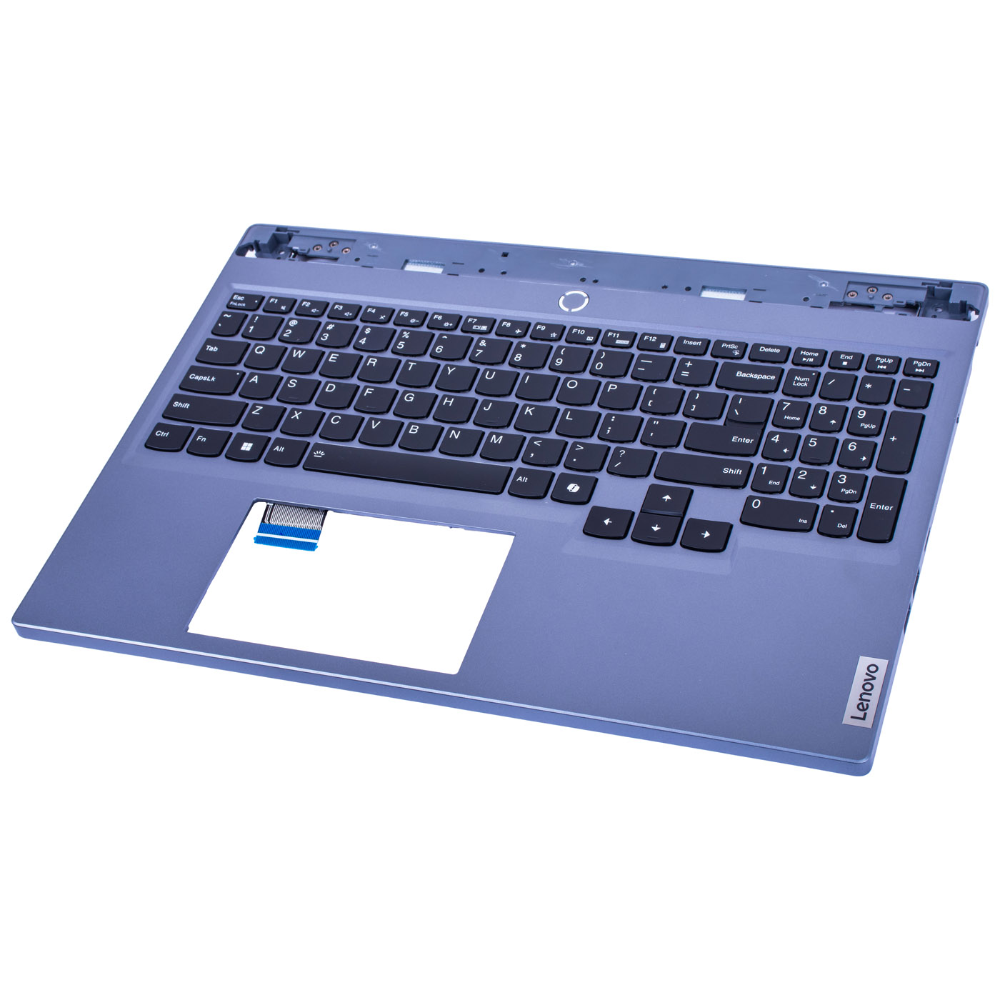 Backlit keyboard palmrest Lenovo Legion 5 16 IRX9 silver