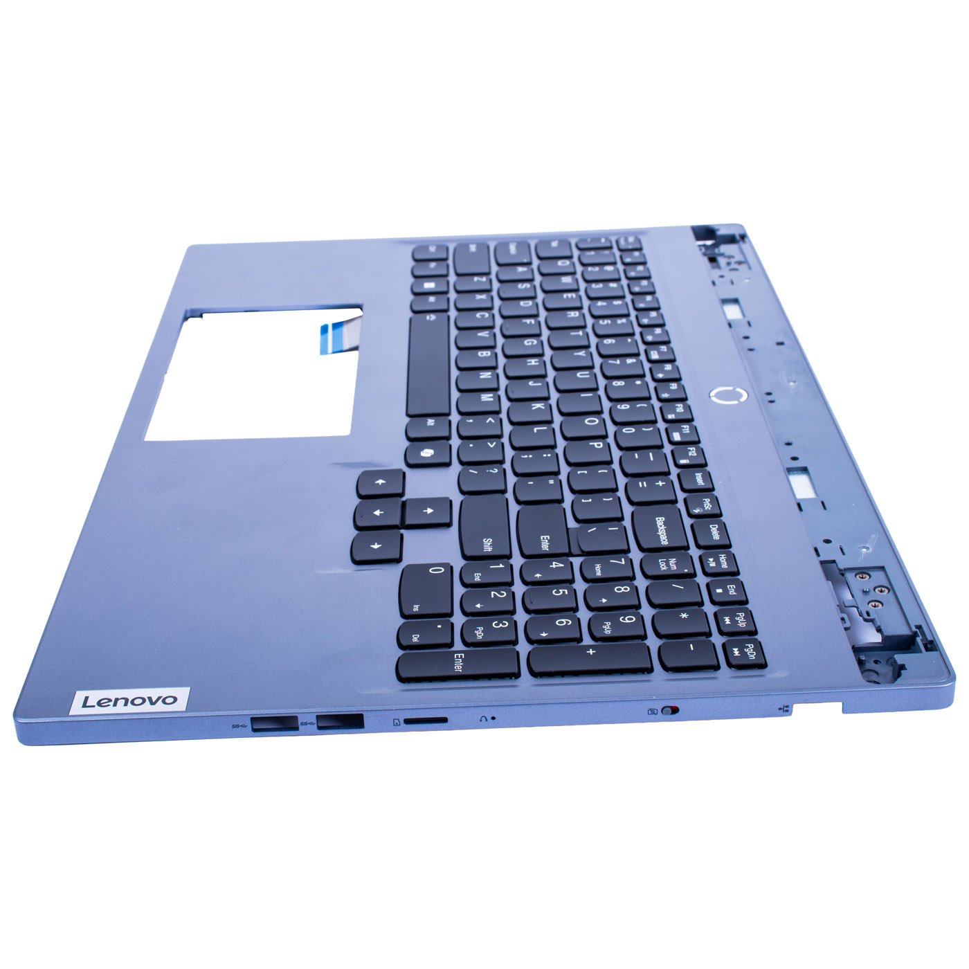 Backlit keyboard palmrest Lenovo Legion 5 16 IRX9 silver