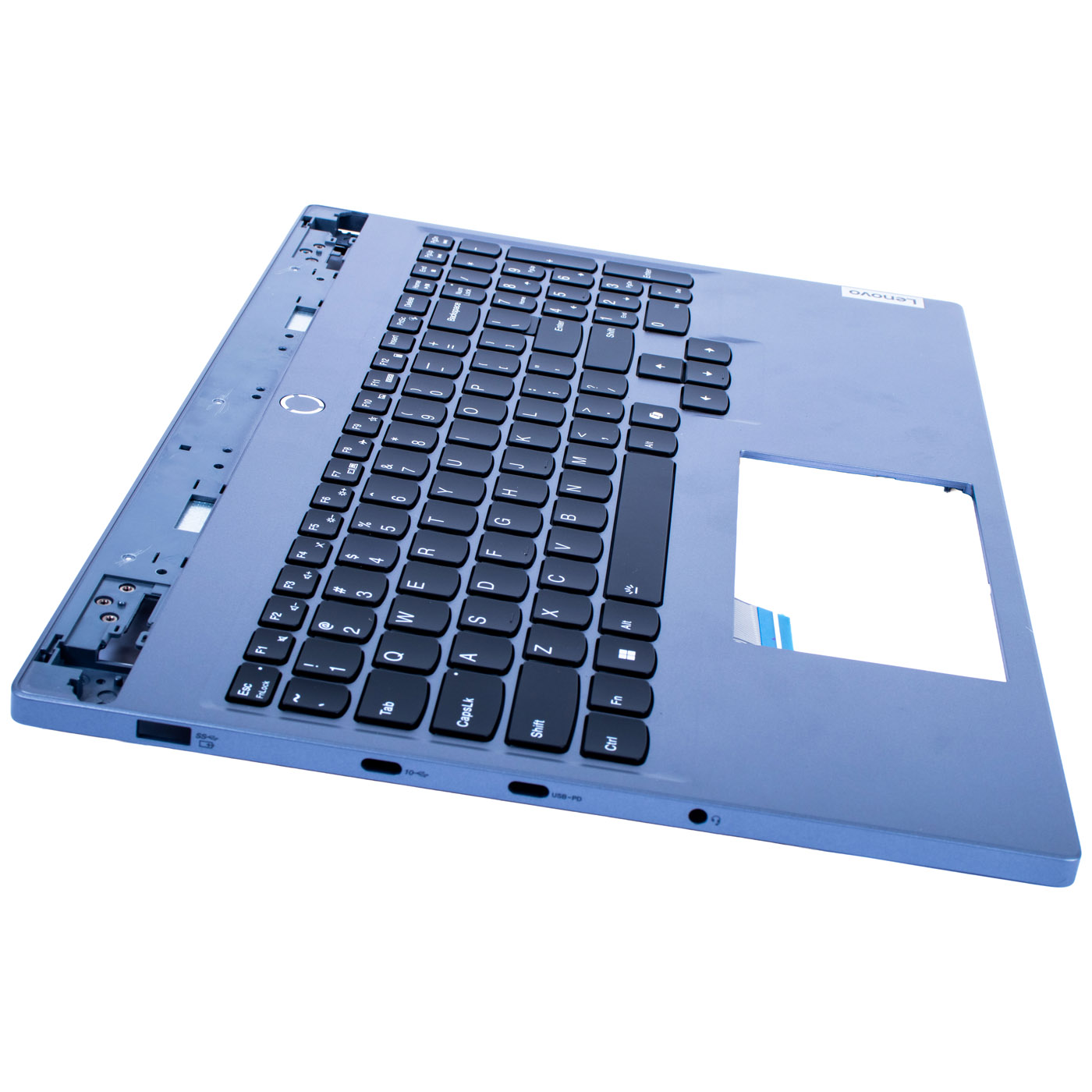 Backlit keyboard palmrest Lenovo Legion 5 16 IRX9 silver
