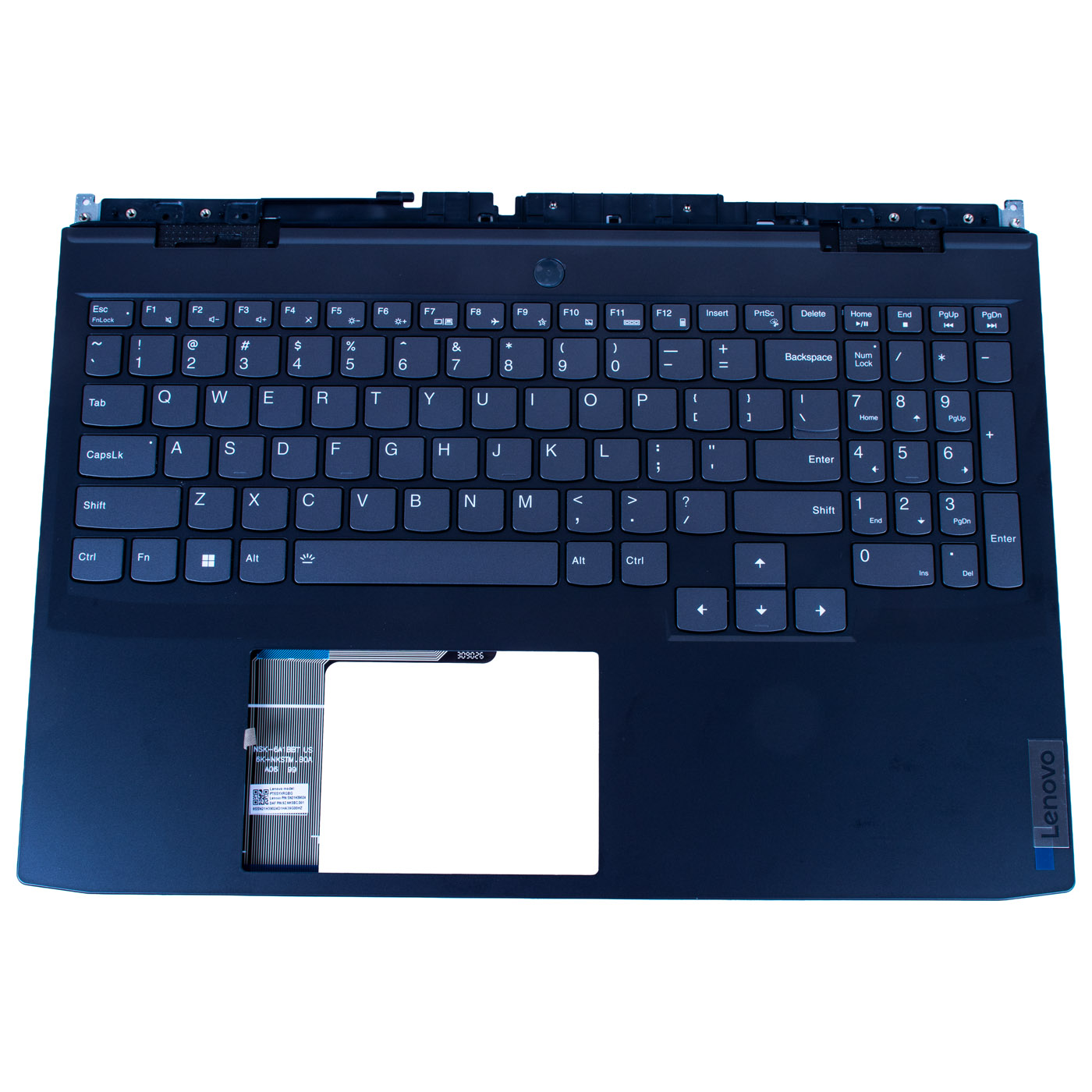 Palmrest RGB keyboard Lenovo IdeaPad 3 15 gaming IAH7