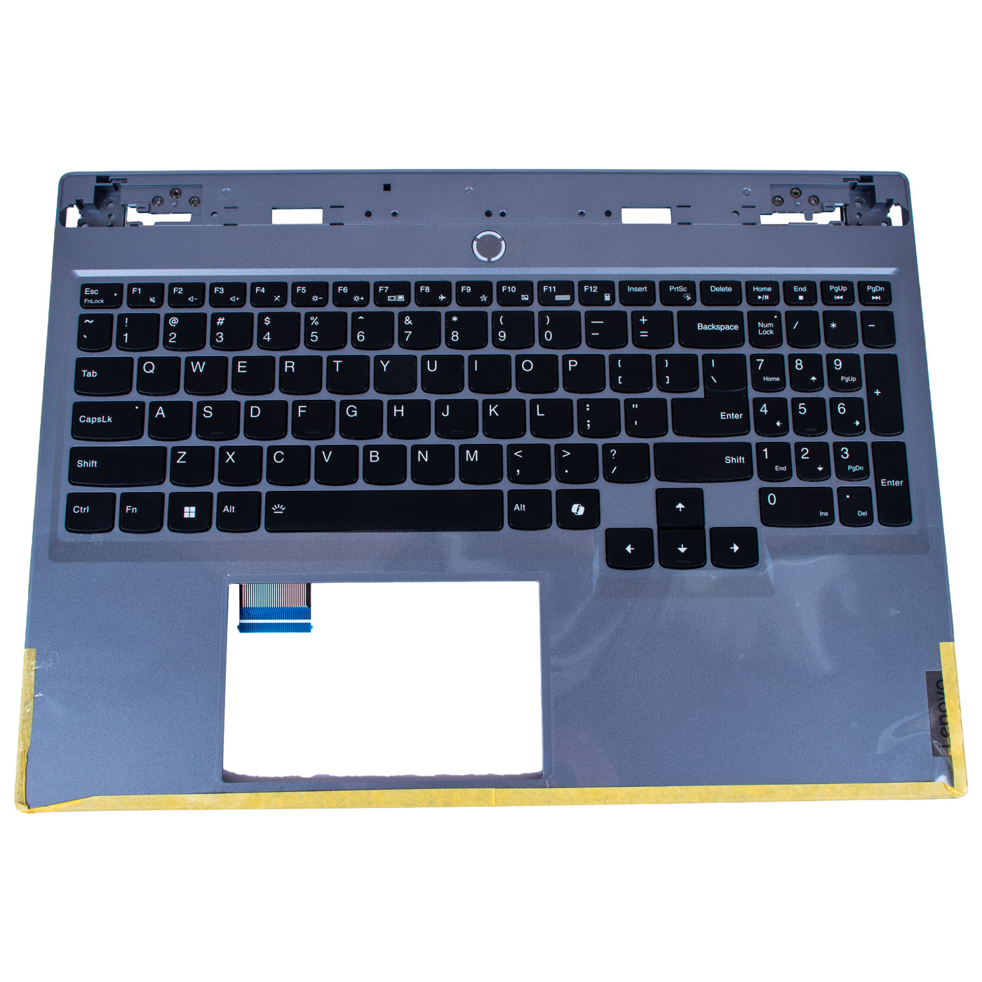 Palmrest RGB keyboard Lenovo Legion 5 16 IRX9 silver