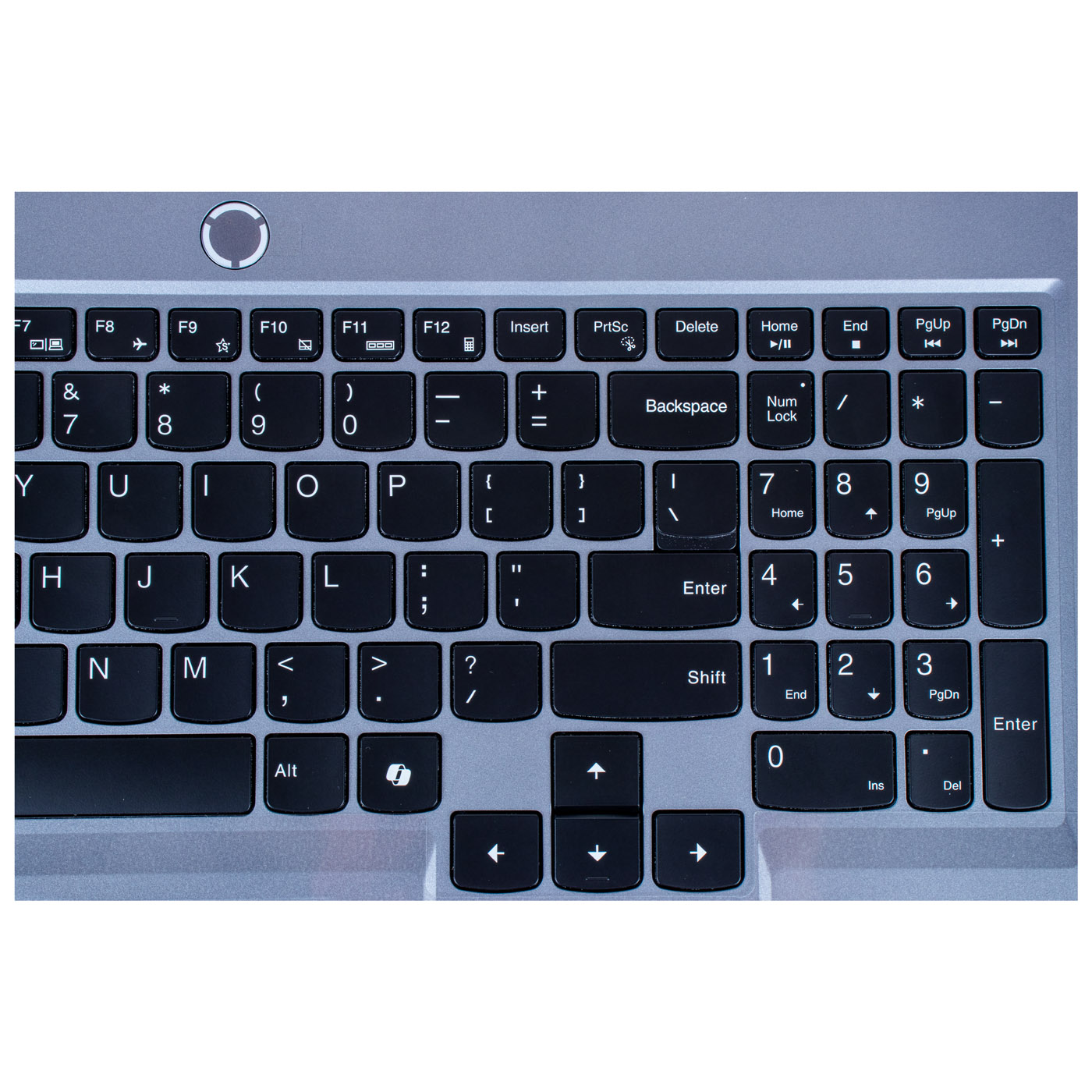 Palmrest RGB keyboard Lenovo Legion 5 16 IRX9 silver