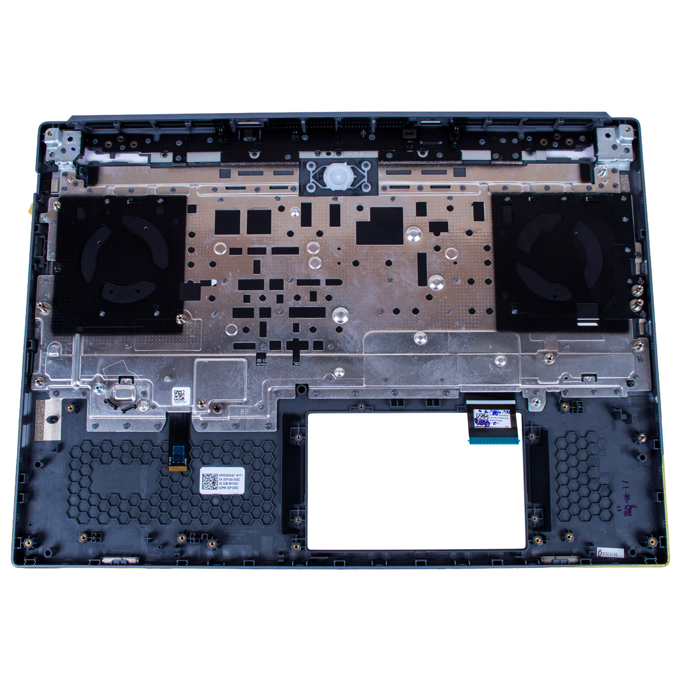 Palmrest RGB keyboard Lenovo Legion 5 16 IRX9 silver