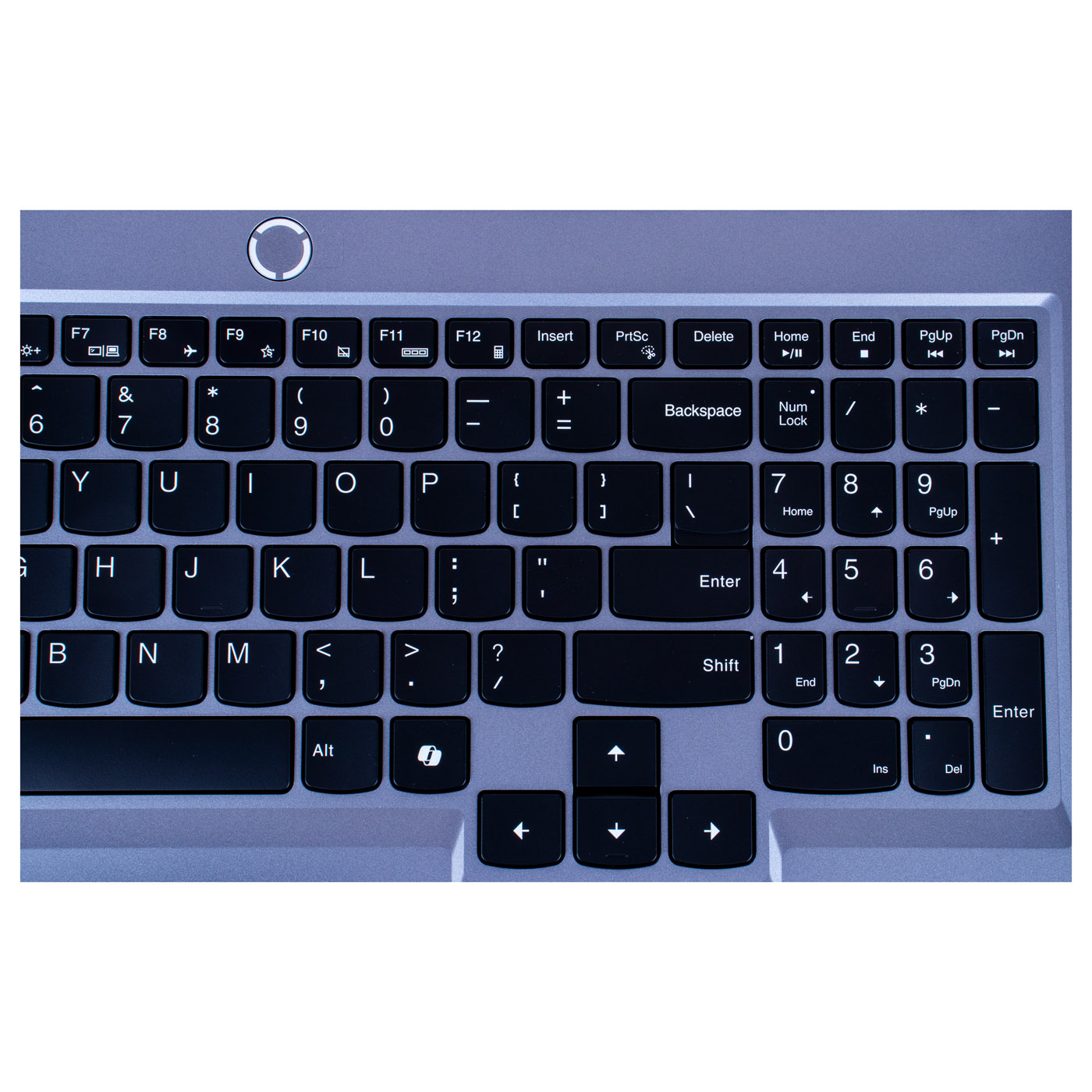 Palmrest RGB keyboard Lenovo Legion 5 16 IRX9 silver