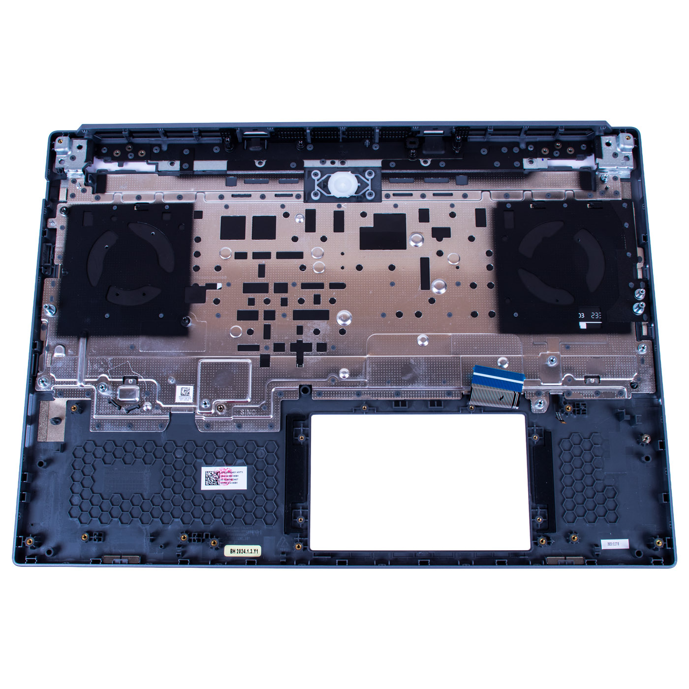 Palmrest RGB keyboard Lenovo Legion 5 16 IRX9 silver