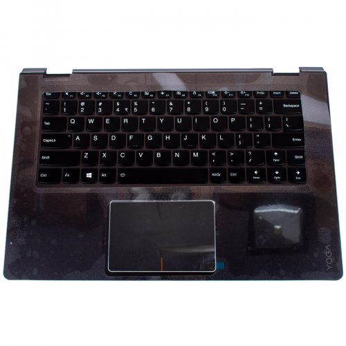 Palmrest keyboard touchpad Lenovo Flex 4 14 YOGA 510 black