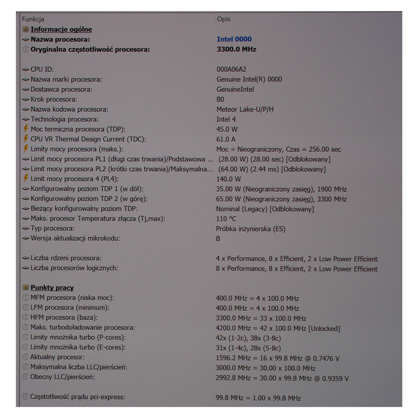 Motherboard intel processor Lenovo X1 Carbon 12th