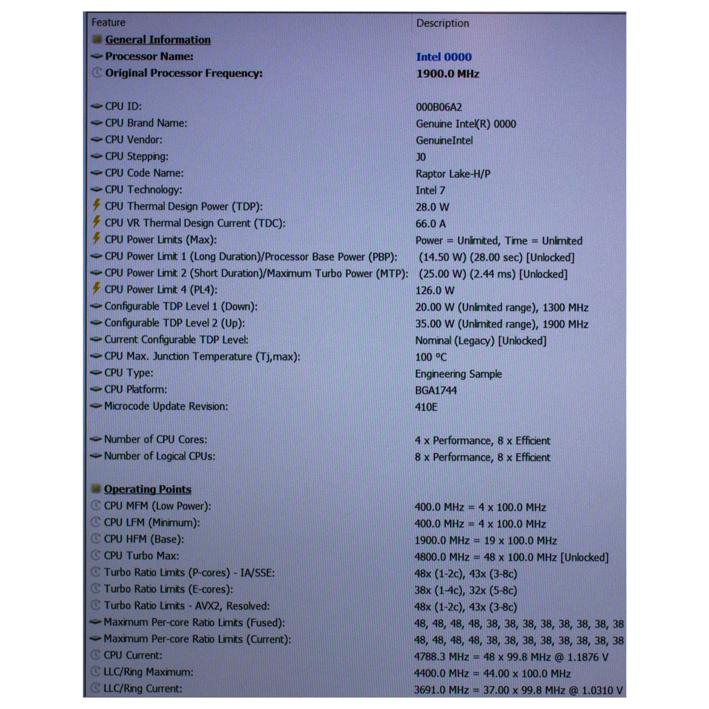 Lenovo ThinkPad P16s 2nd generation processor motherboard