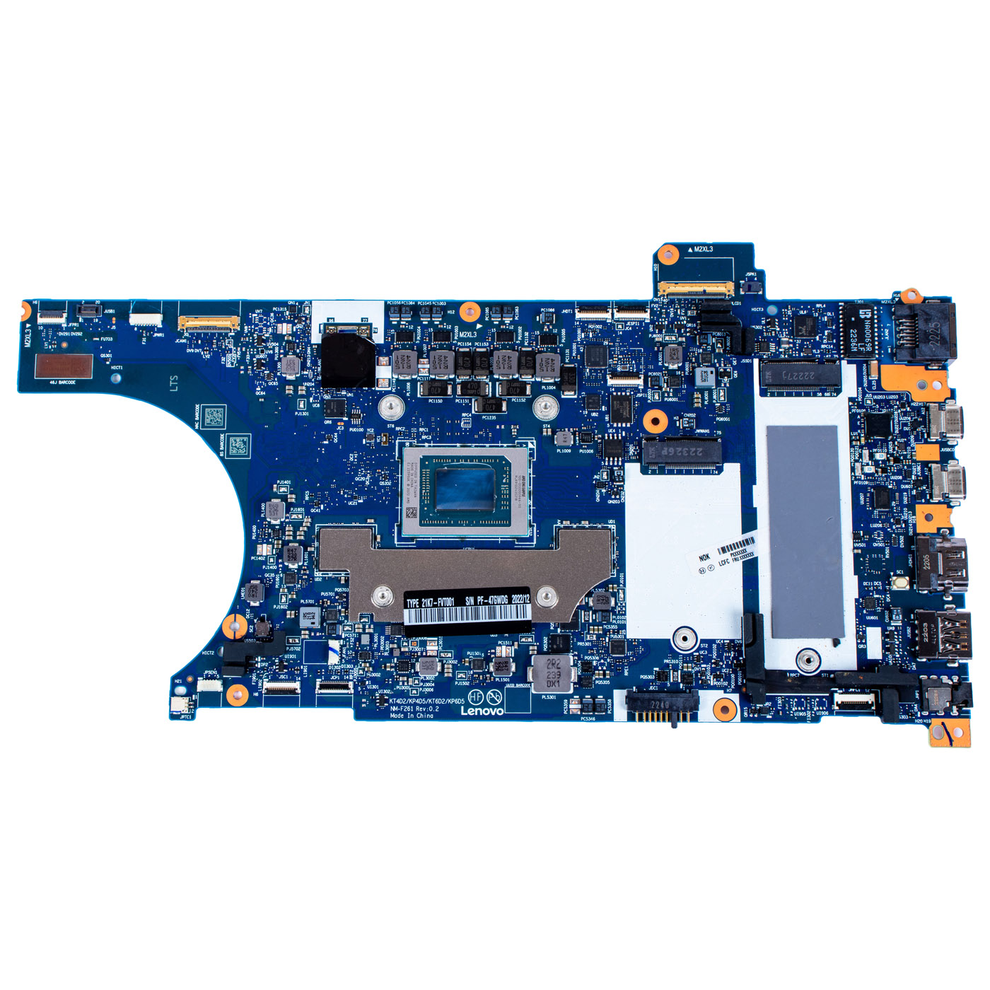 Lenovo ThinkPad T16 2nd generation processor motherboard