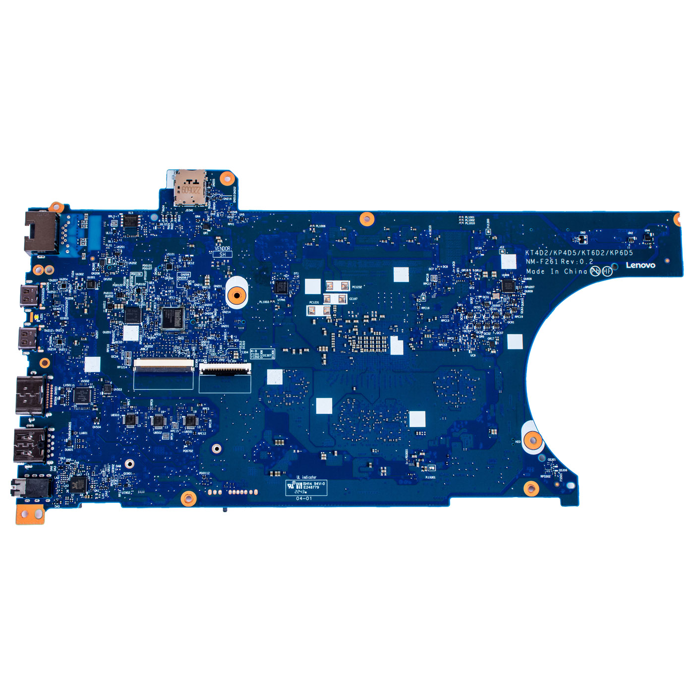 Lenovo ThinkPad T16 2nd generation processor motherboard
