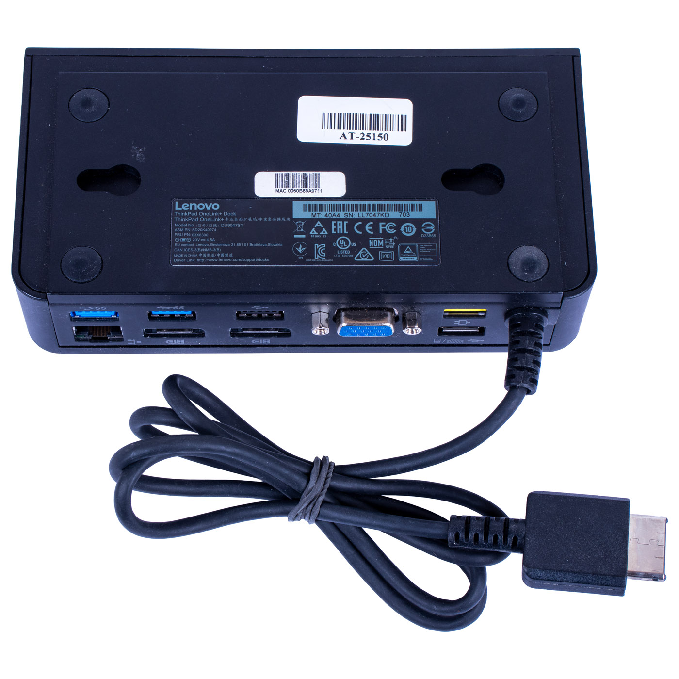 Lenovo ThinkPad OneLink+ Docking Station