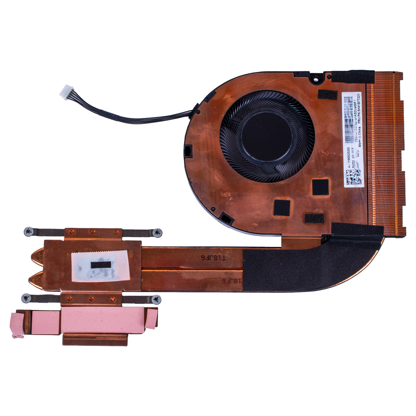 Fan Cooling Heatsink Lenovo ThinkPad T15p P15v 2 gen UMA