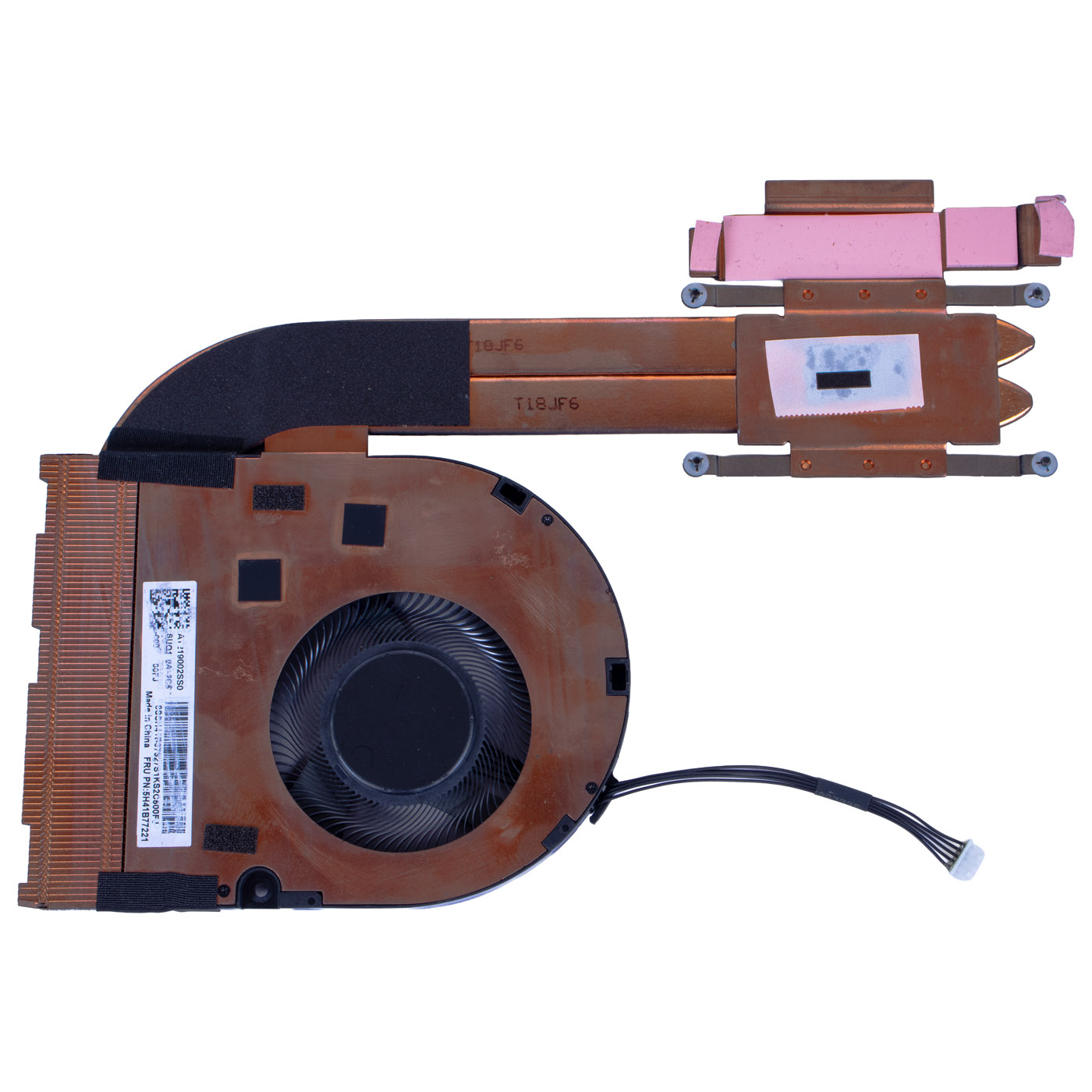Fan Cooling Heatsink Lenovo ThinkPad T15p P15v 2 gen UMA