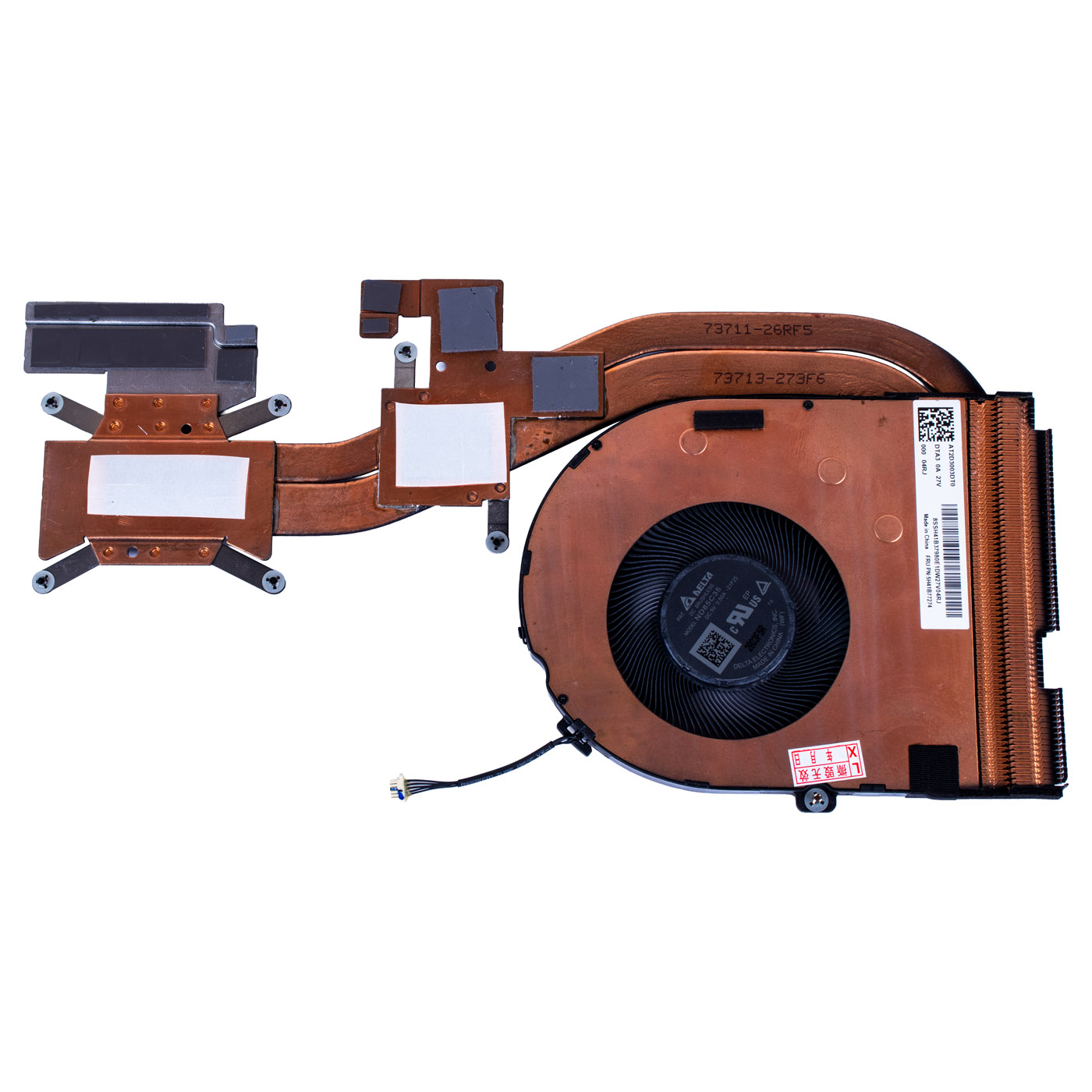 Fan Heatsink Lenovo ThinkPad T14 P14s 3rd 4th gen SWG