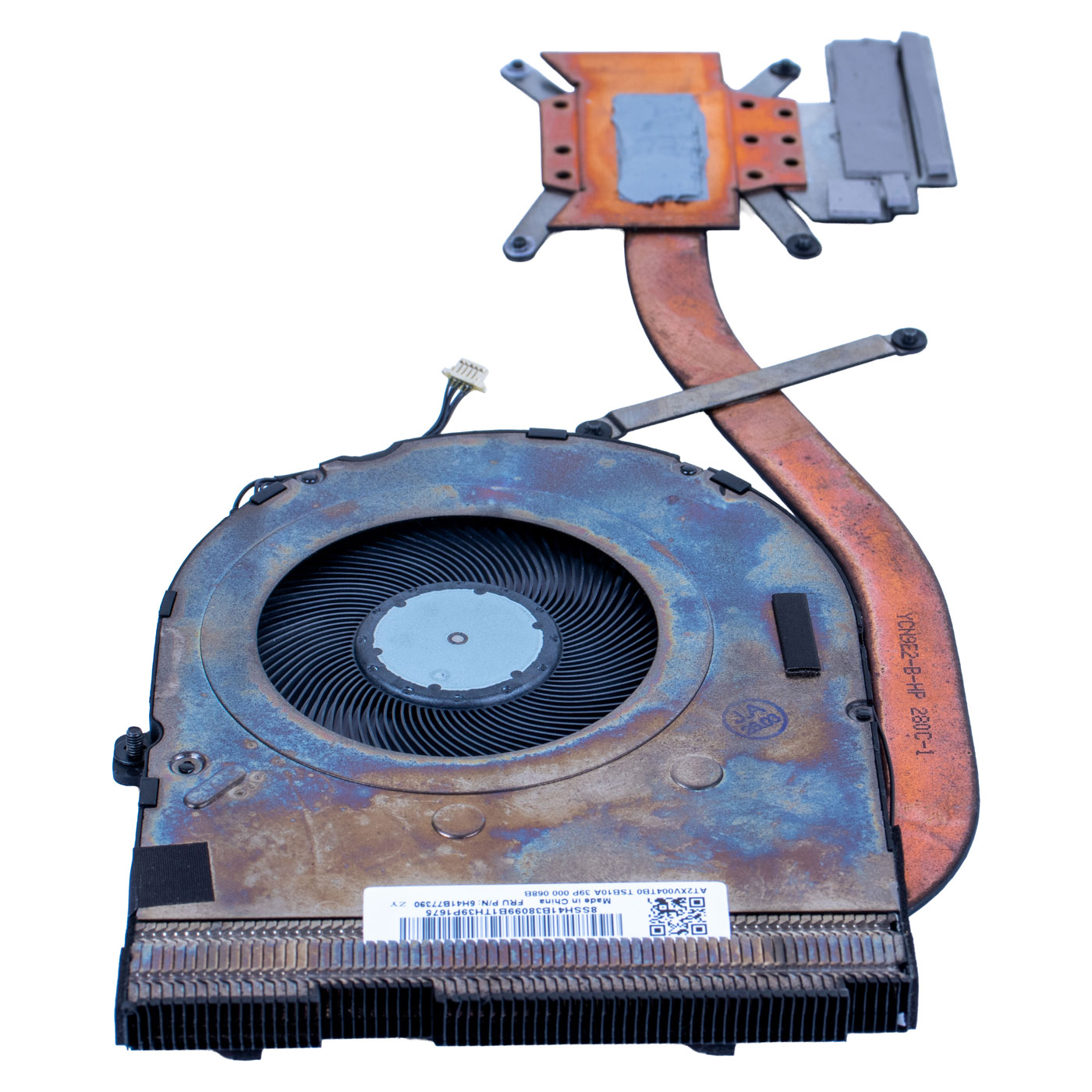 Lenovo ThinkPad T14 P14s 3rd 4th gen UMA radiator fan