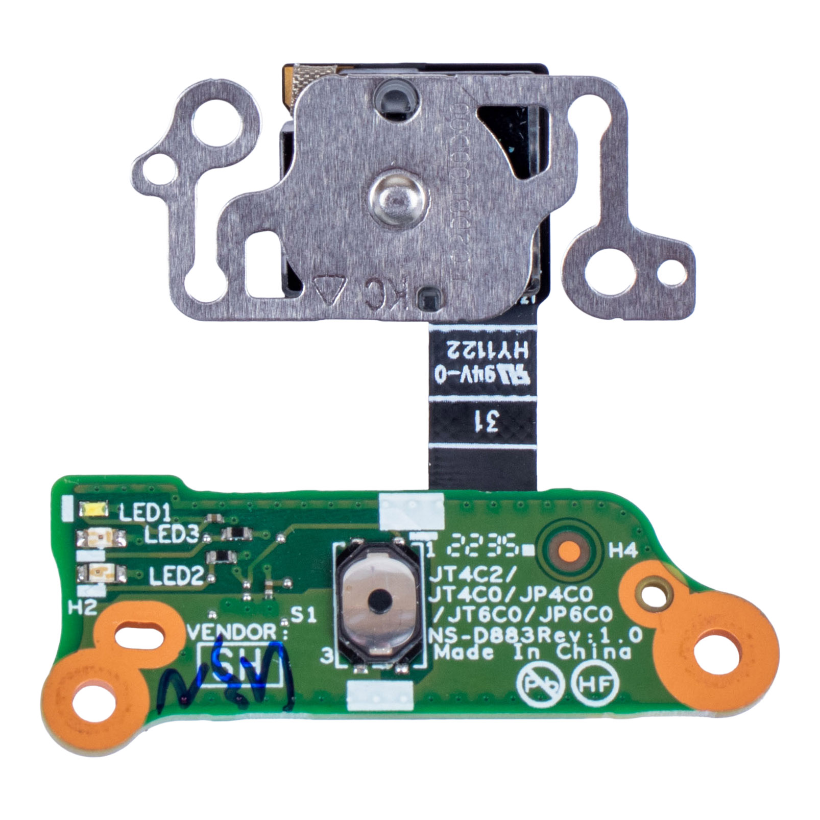 Power on switch Lenovo  T14 P14s 4th T16 P16s 2nd