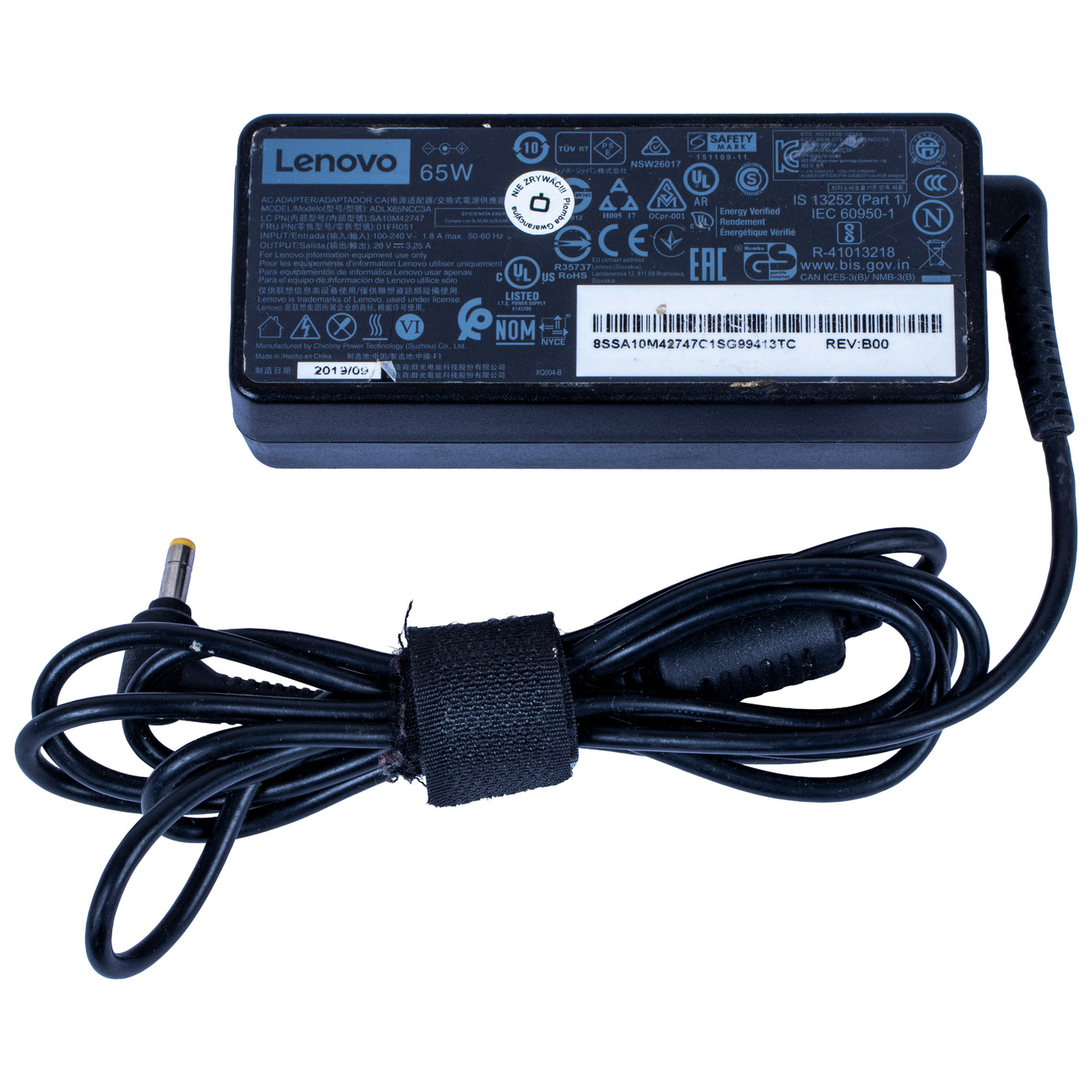 65W Power charger Lenovo IdeaPad 530s C340 V14