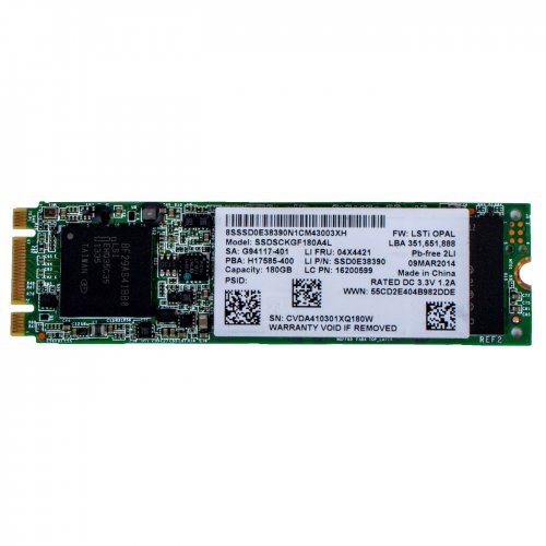 SSD M.2 disc Intel SATA III 180 GB 2280